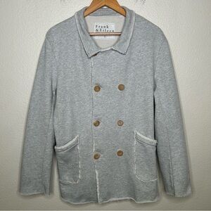 Frank & Eileen Belfast Sweatshirt Peacoat Triple Fleece grey large
